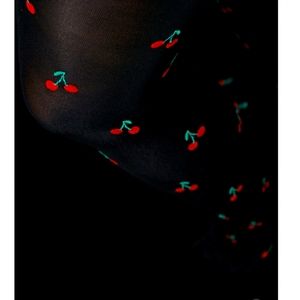 Torrid size 5/6 BNWT Betsy Johnson cherry tights.